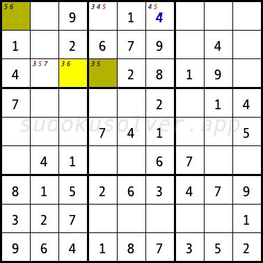 Sudoku Y Wing  Sudoku xy Wing Explained